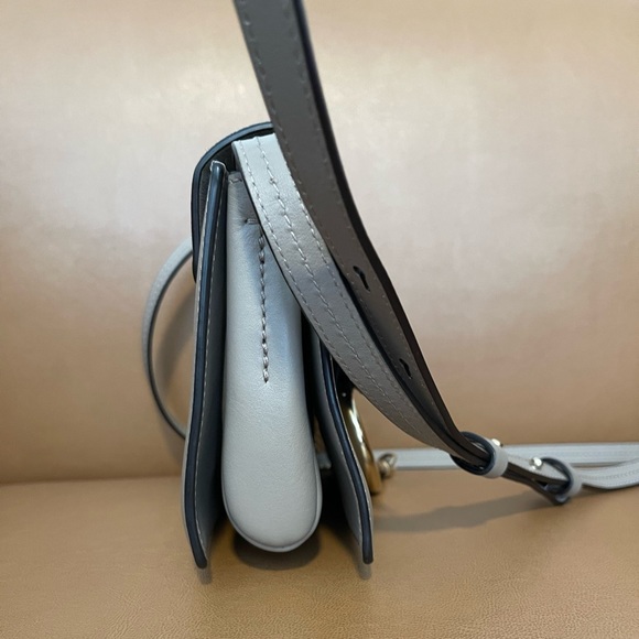 Chloe Faye Shoulder Bag Leather And Suede - Picture 4 of 8